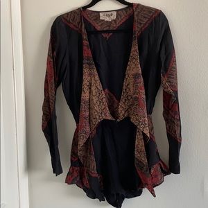 Stone Cold Fox Romper